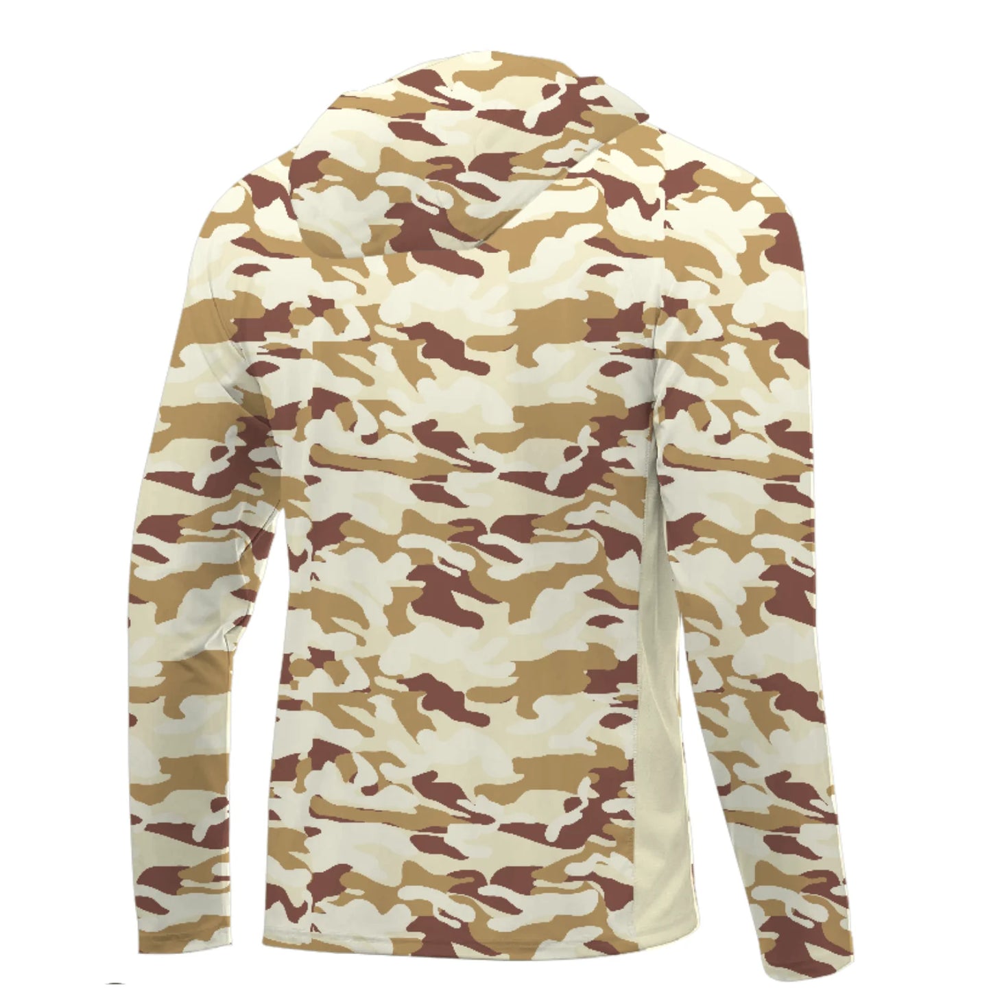 Camiseta de pesca con capucha