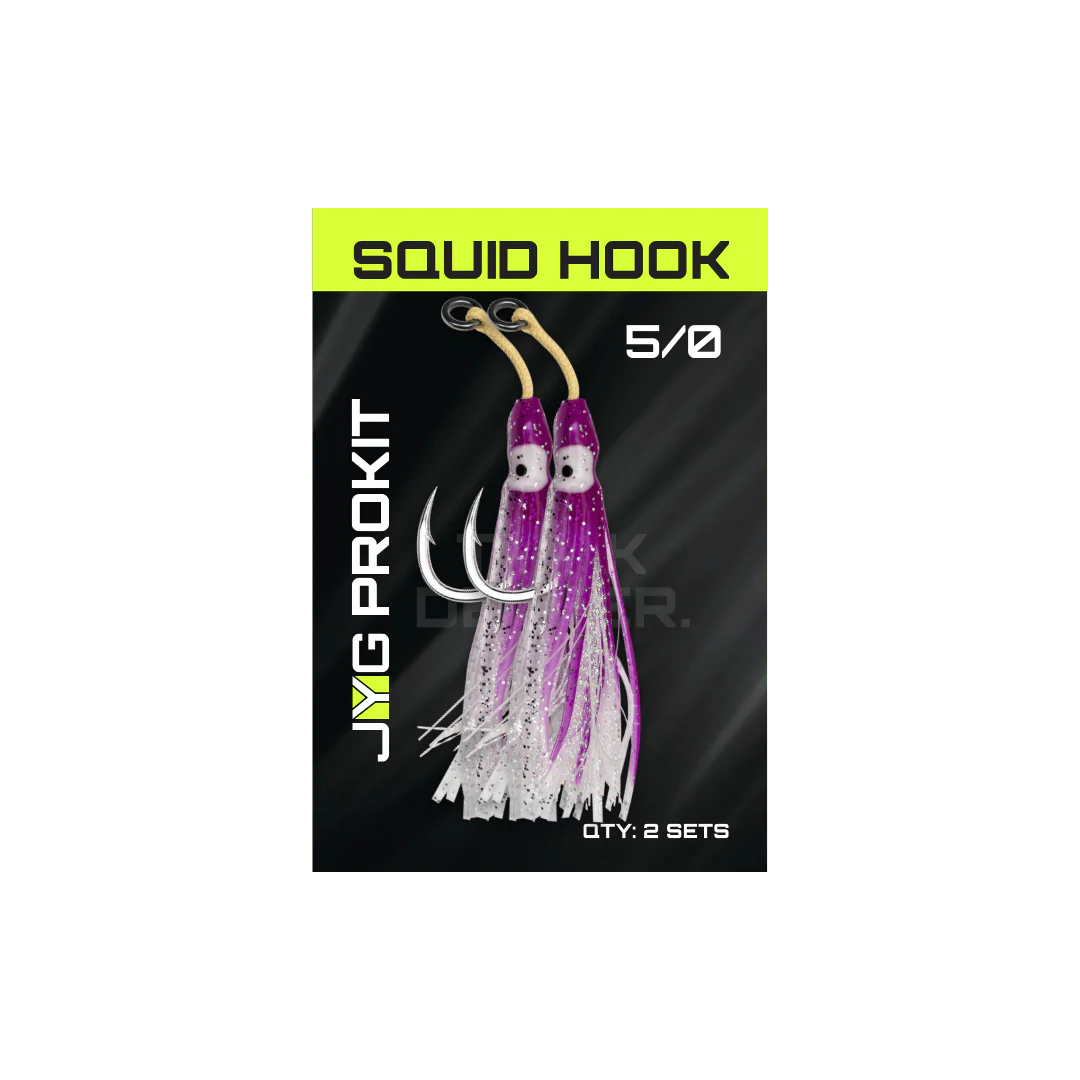 SINGLE ASSIST SQUID JYG PRO FISHING