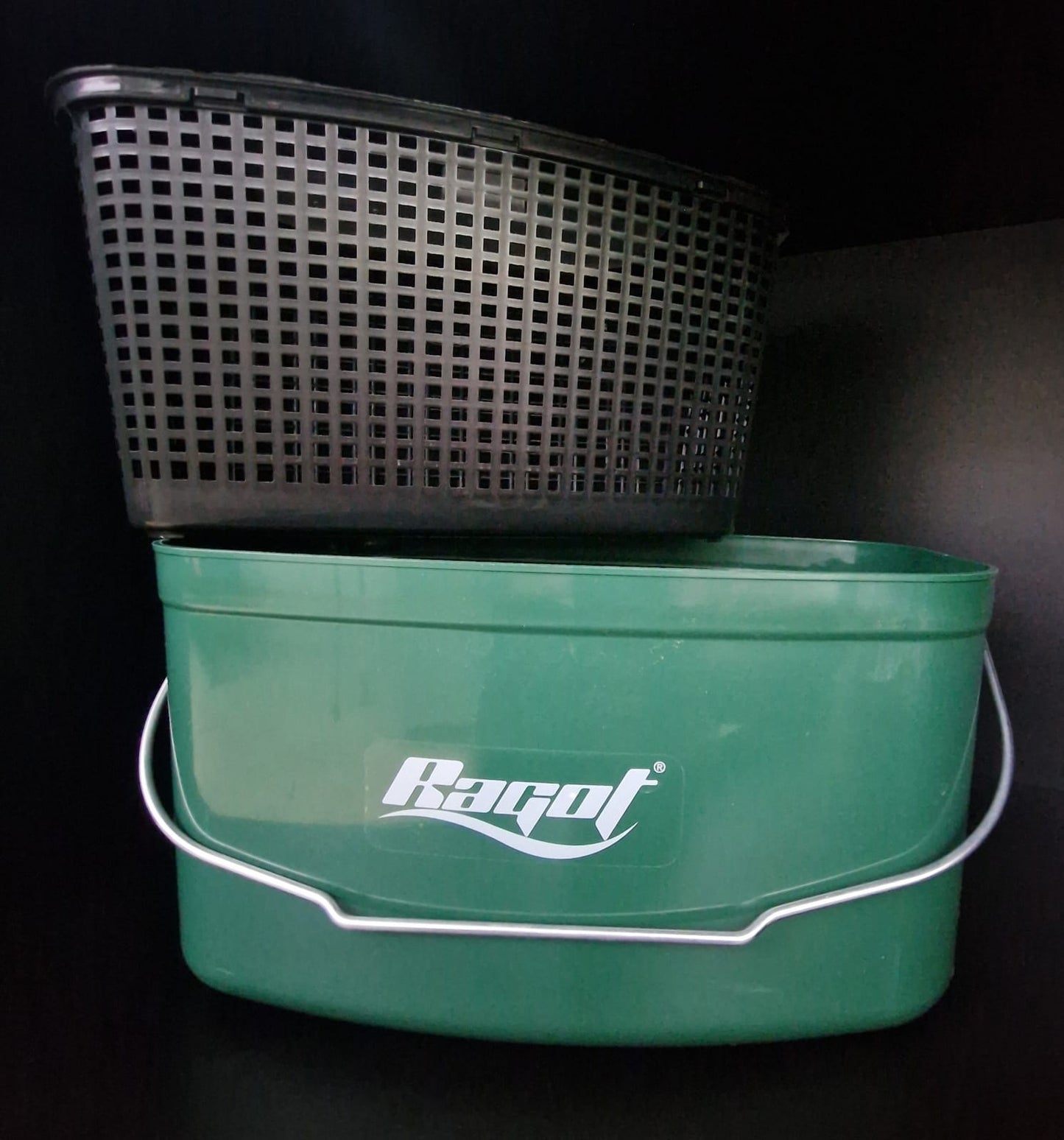 Cubo vivero ragot 7l con cesta rectangular