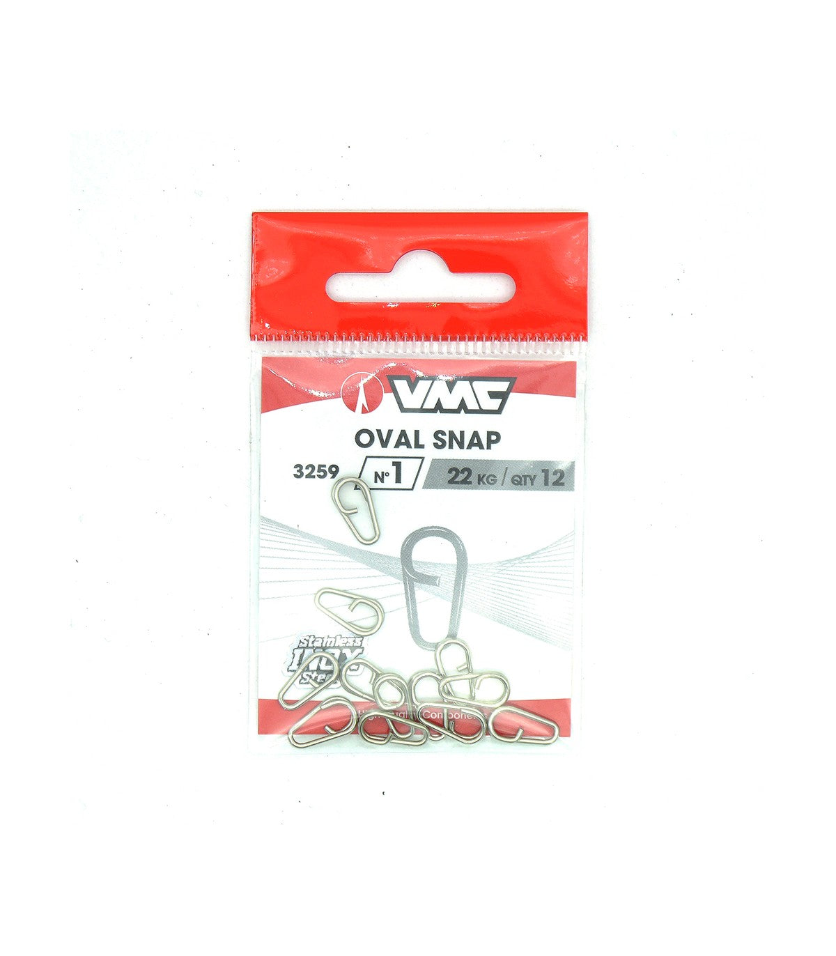 Grapas VMC Oval Snap 3259