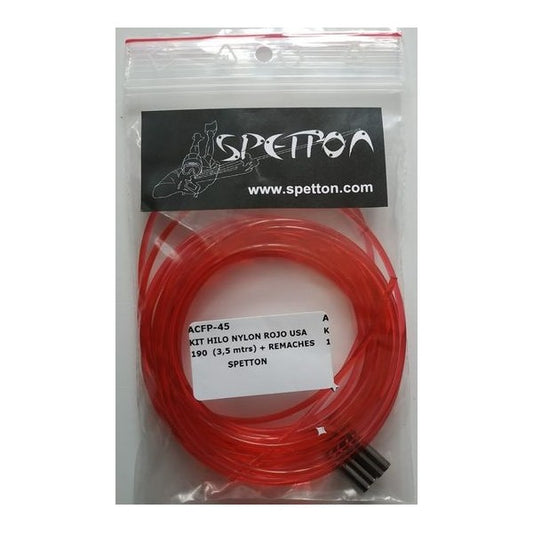 Kit Mono Filamento Rojio Usa 3,5m + Remache