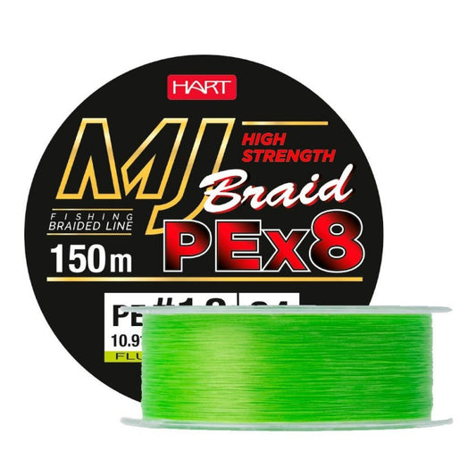 Trenzado Hart MJ Braid  V-fluo 150m