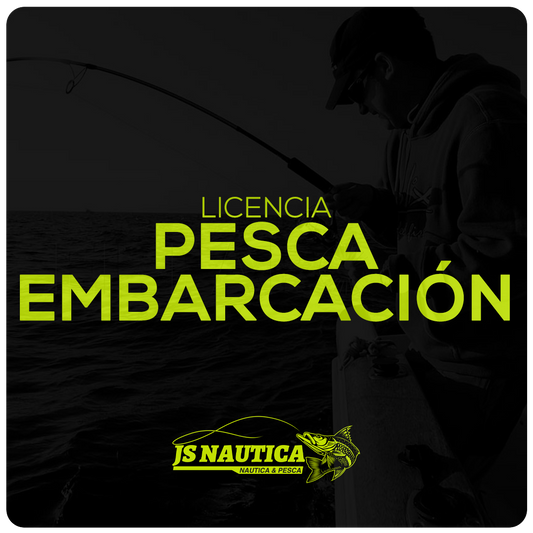 Licencia de Pesca desde Embarcación