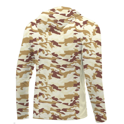 Camiseta de pesca con capucha