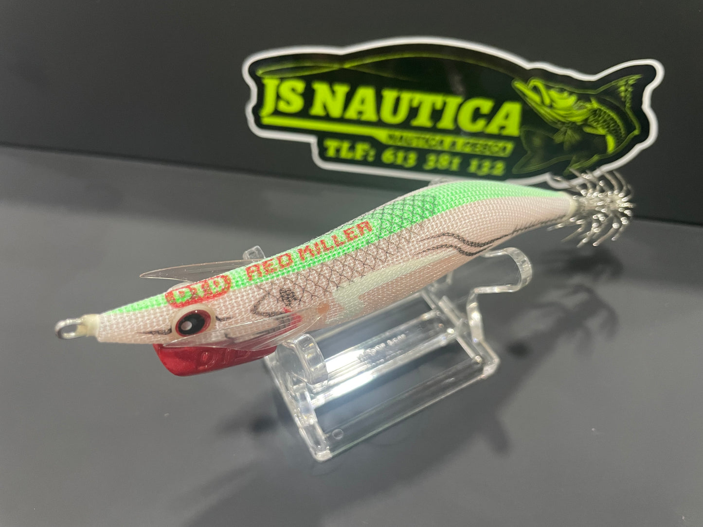 Señuelo Eging Dtd Red Killer Deep Glow