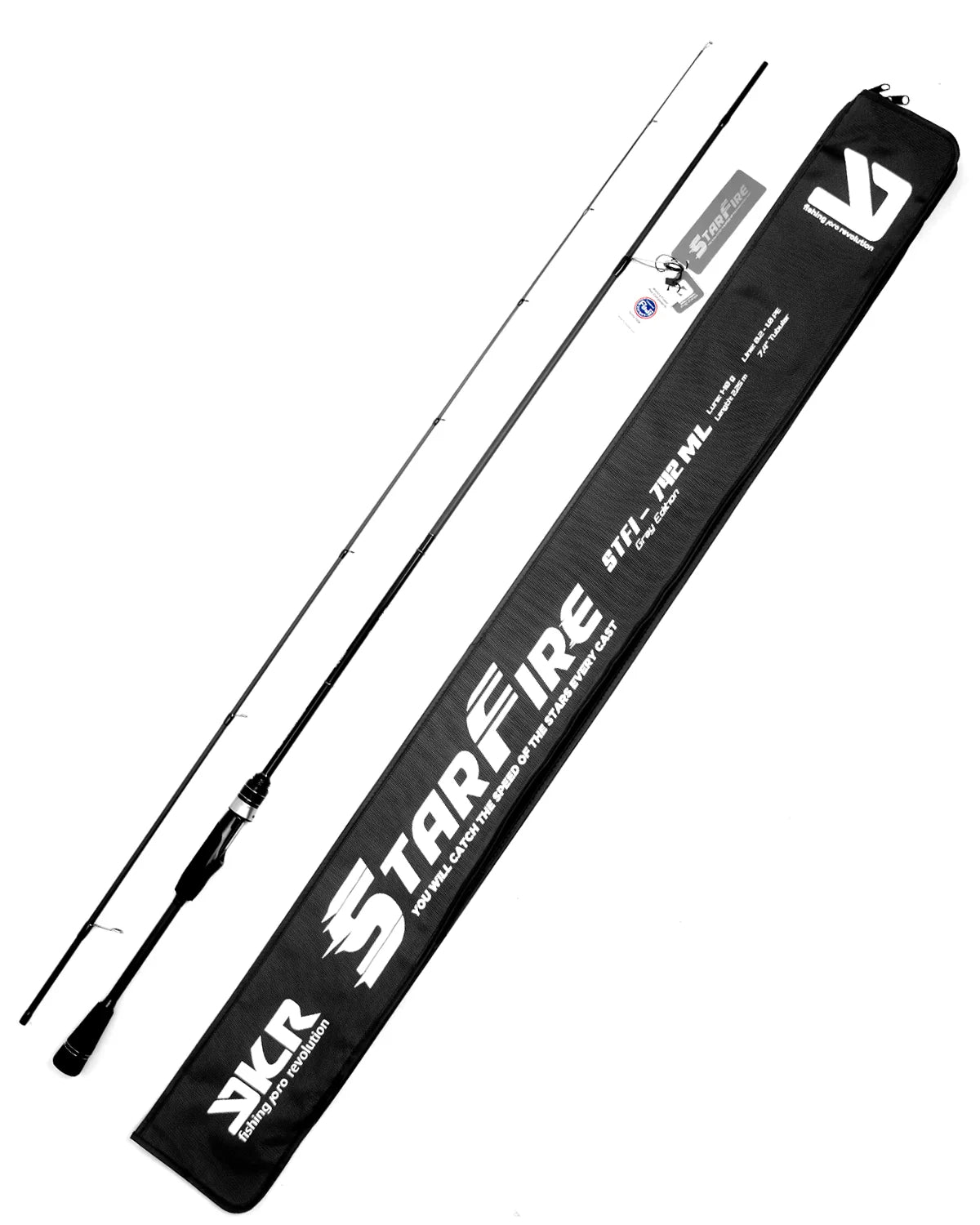 Caña YKR Starfire 742 ML 2,25mtr